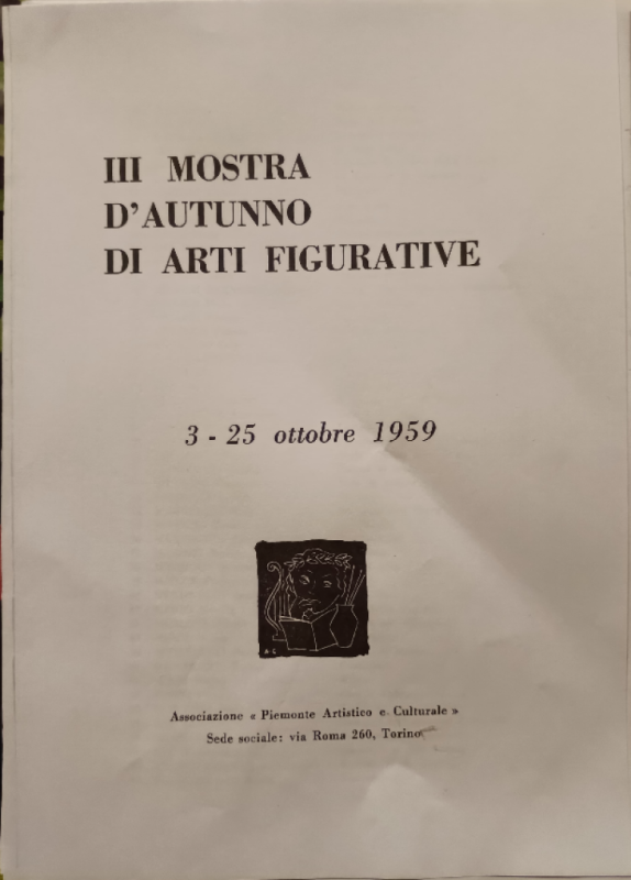 IIIa Mostra d’Autunno, Piemonte Artistico e Culturale