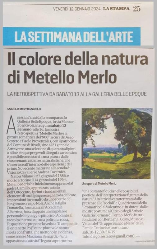 Il colore della natura di Metello Merlo